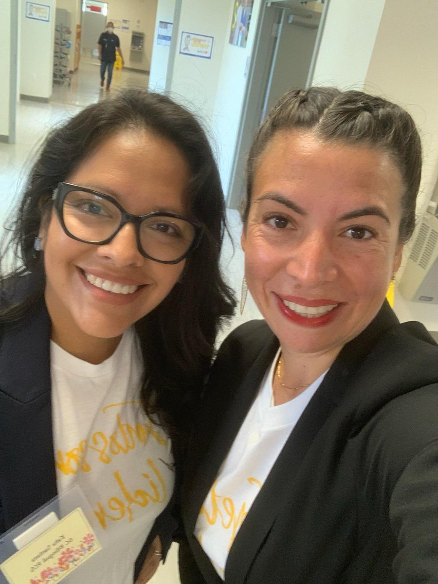DC Bilingual Head of School Daniela Anello and Spanish Coach &amp;  Coordinator Katia Santana are excited to welcome students from across DC to the District wide Spanish Spelling Bee! #JuntosSomosLideres
