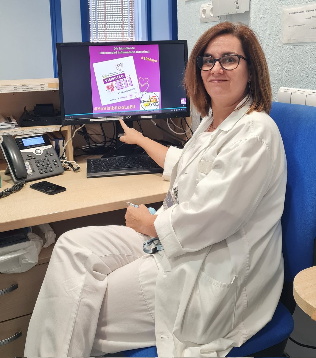 MorrondoS's tweet photo. Nos unimos a la campaña de visibilización de la enfermedad Inflamatoria Intestinal que impulsan nuestros amigos Iris y David.
@aeeorlcc
#YoVisibilizoLaEII 
@Iris_CU93 @ExperienciasdeD https://t.co/TBa1TEDaH0