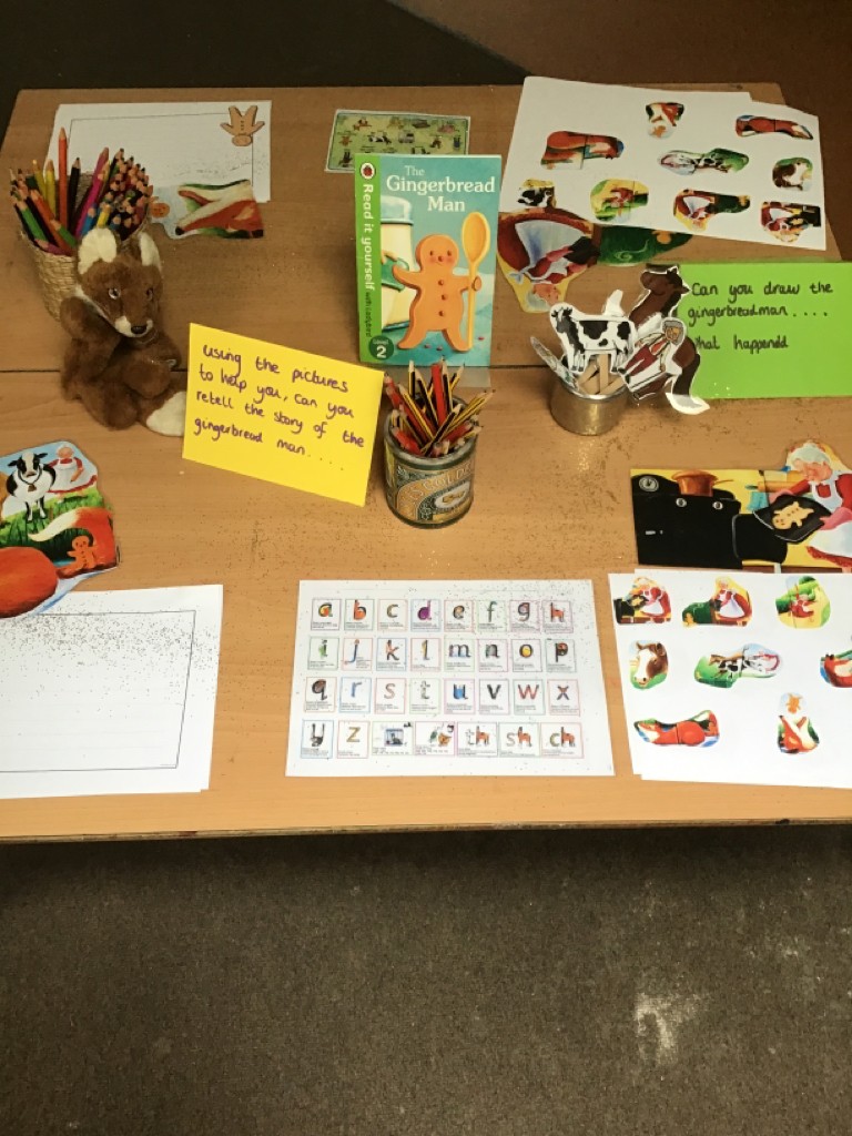 CaterpillarsHan's tweet photo. This week we are still on the chase for the gingerbread man.
Have you seen him? 🏃‍♀️🏃‍♂️

#EYFS #EYFSBanbury #Nursery #Banburynursery
#Thegingerbreadman #Continuousprovision https://t.co/K1dUyUhKwv
