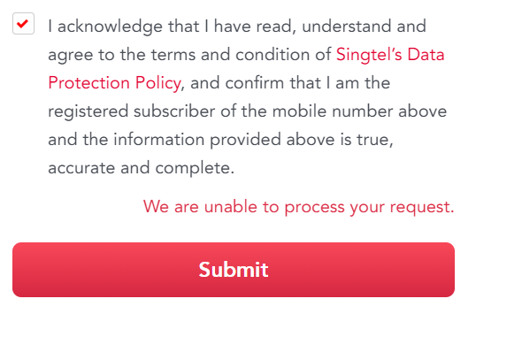 kidoredo's tweet photo. @SingtelSupport @SingtelSupport even your online form doesn't work when I try to fill the form to reach out to you. Can someone from your team help me please? https://t.co/6IKVaMxZP6