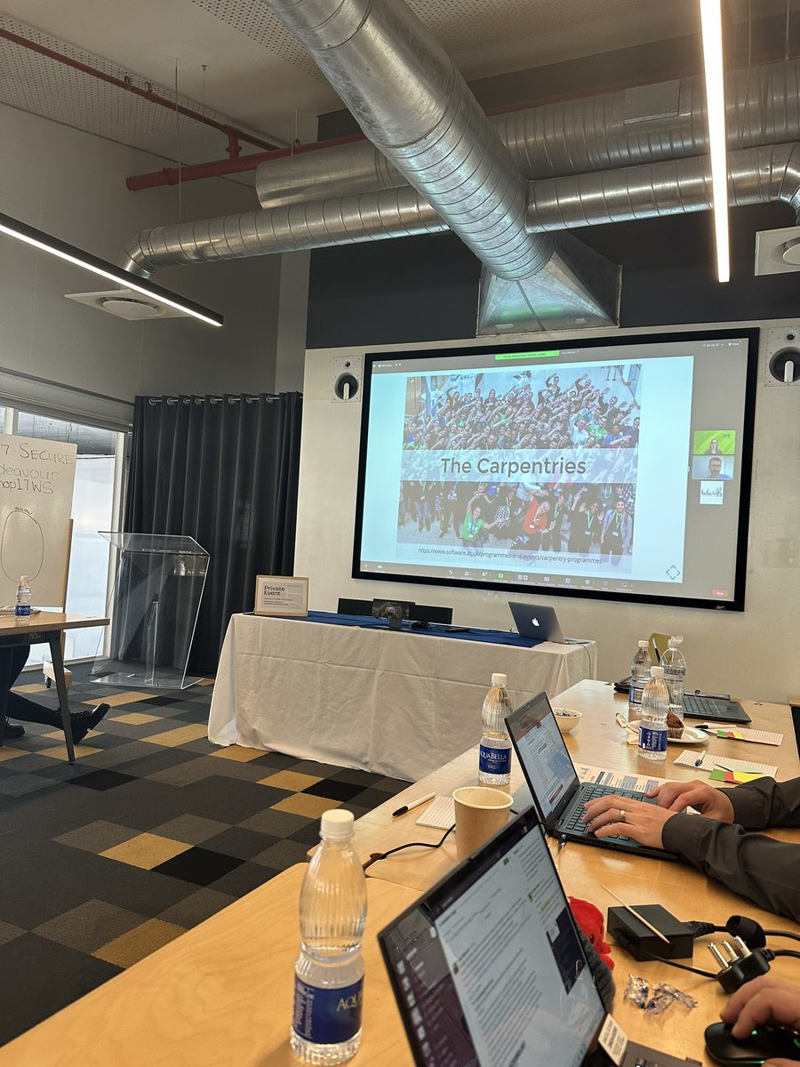 Angelique Trusler (@angeliquephd) on Twitter photo What a great morning of collaboration! Wonderful hearing about the impact of <a href="/thecarpentries/">The Carpentries (at @thecarpentries@hachyderm.io)</a> community globally! What a great morning of collaboration! Wonderful hearing about the impact of <a href="/thecarpentries/">The Carpentries (at @thecarpentries@hachyderm.io)</a> community globally!