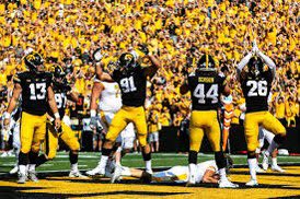 After a great conversation with <a href="/CoachK_Bell/">Kelvin Bell 🦍</a> I am beyond blessed and humbled to have received an offer from the University of Iowa🐤🐤<a href="/HawkeyeFootball/">Hawkeye Football</a> <a href="/CoachFerentz/">Kirk Ferentz</a> #gohawkeyes