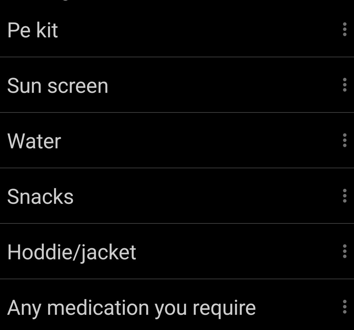 Sports heats on Monday!

Come to school in your PE kit, register in the PE department and remember to bring everything from the list below.