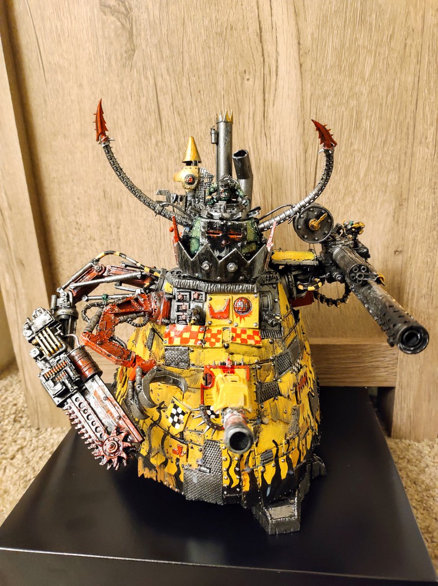 RowanArtifex's tweet photo. @TheLilMek Here is my big shooty lad! #stompawalk https://t.co/ZZim1sG4VA