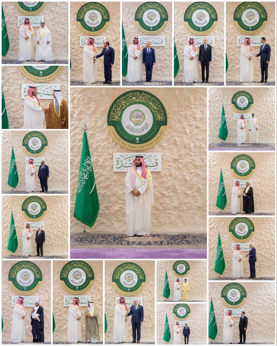 For the first time in over a decade, a united Arab world 🇸🇦