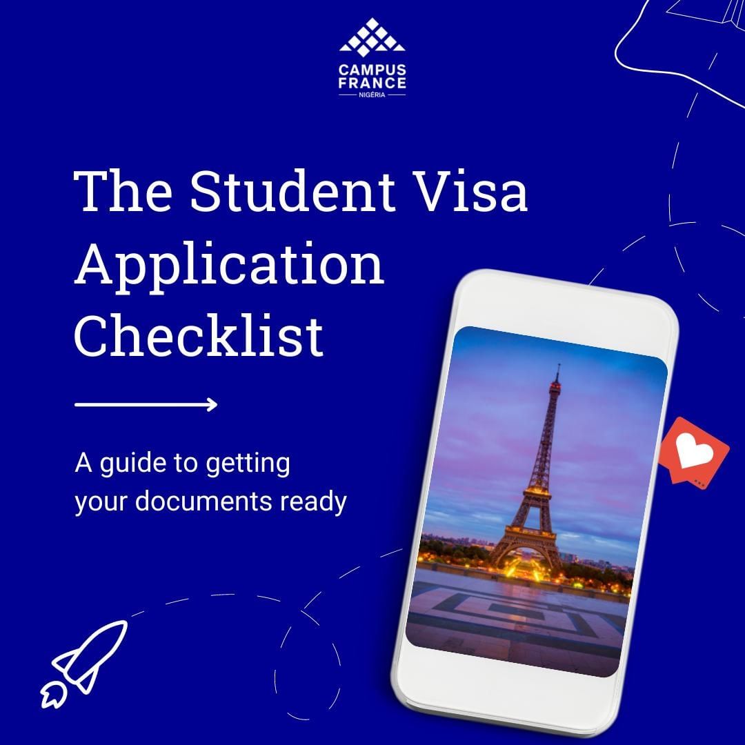CampusFranceNg's tweet photo. Do you have an admission to study in France🇫🇷 and would like to apply for a student visa?

In this guide, you will find what is required for your visa application 

Note that going through the Etudes en France/Campus France procedure is mandatory

#studyinginfrance #visa https://t.co/ACBFWpsb6Z