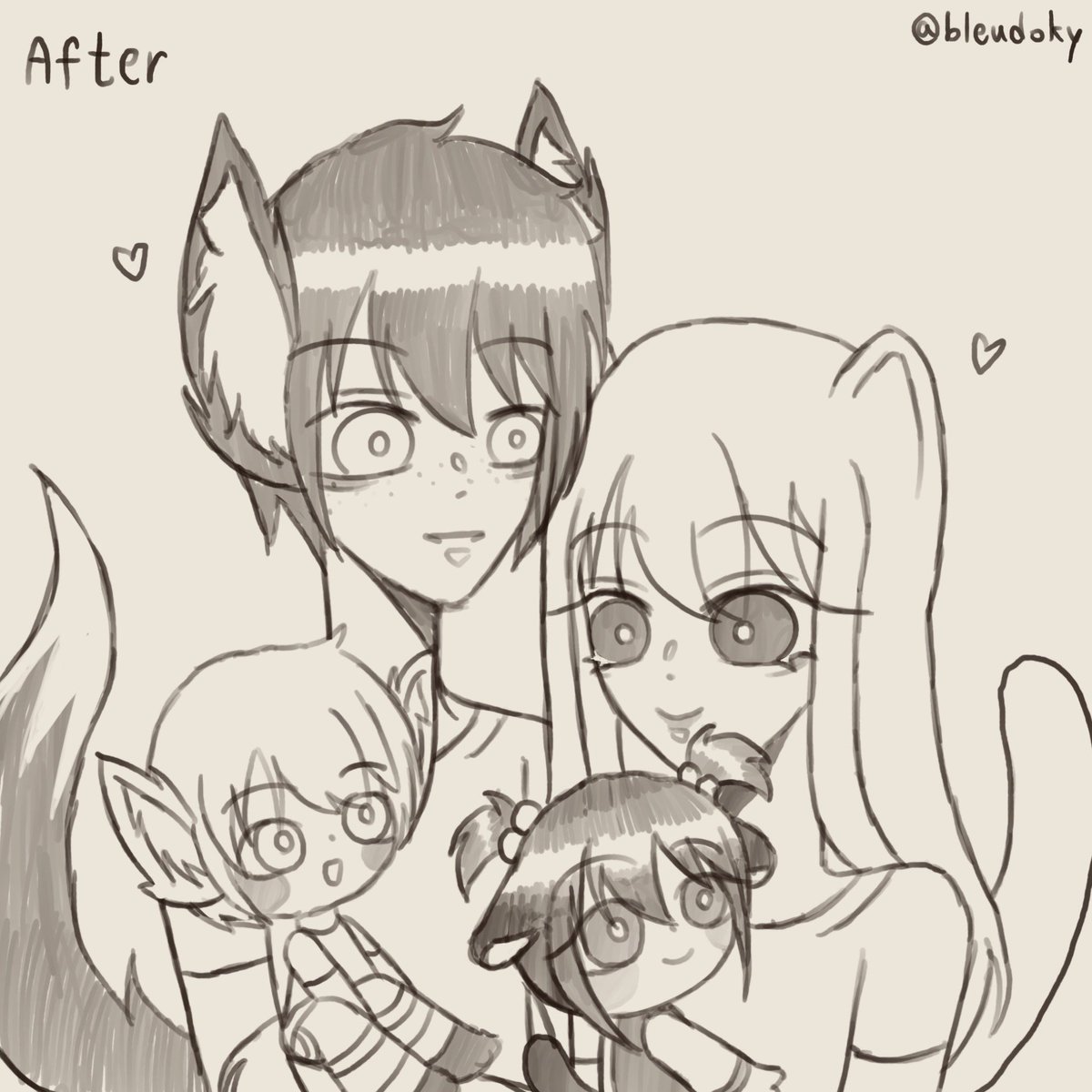 bleudoky's tweet photo. A fox can’t live with a ferret ?
#rwdm #alldm #alldraco https://t.co/GCkpHO1AO5