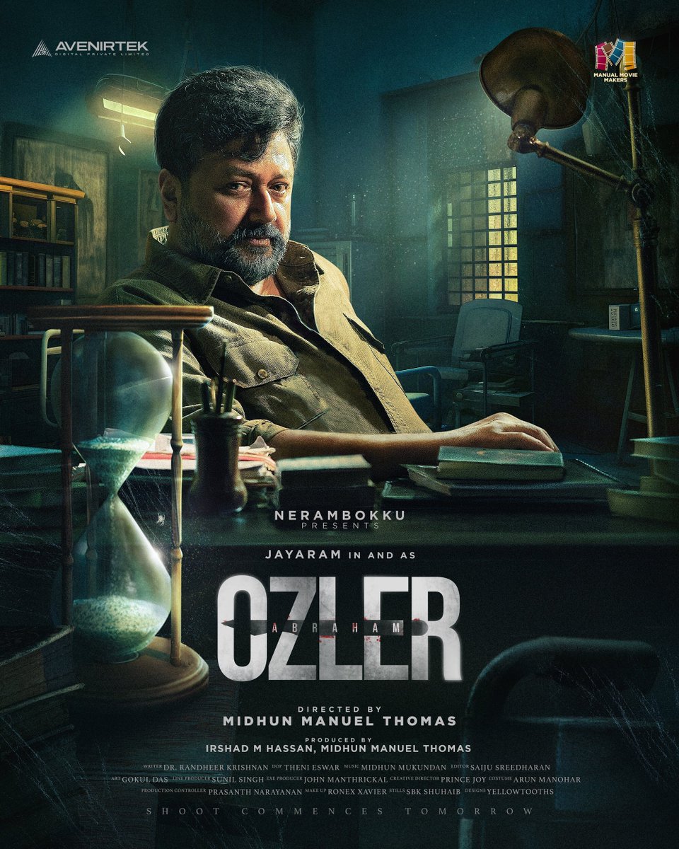 Karthi_Offl's tweet photo. Nambi saar getup super. Kalakkunga!

 #AbrahamOzler https://t.co/5W5qB7CnlO