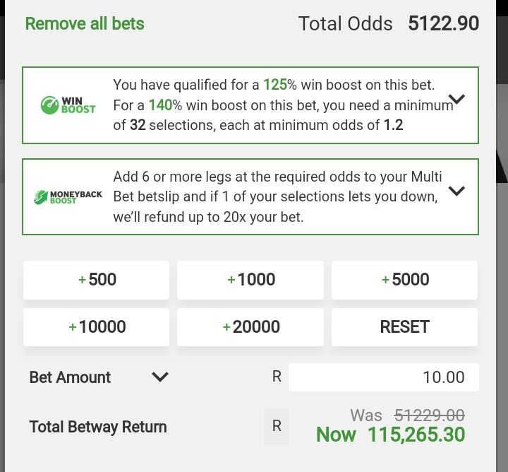 Betting_gurru's tweet photo. Finally done cooking this 5122.90 odds ticket

70 RETWEETS AND I WILL SHARE THIS SLIP

Else I will ONLY share the slip with my VIP Group with more slips. It's R100 ONCEOFF to join my VIP Group. DM me if you want to join my VIP Group. https://t.co/mzB5ftBJLA