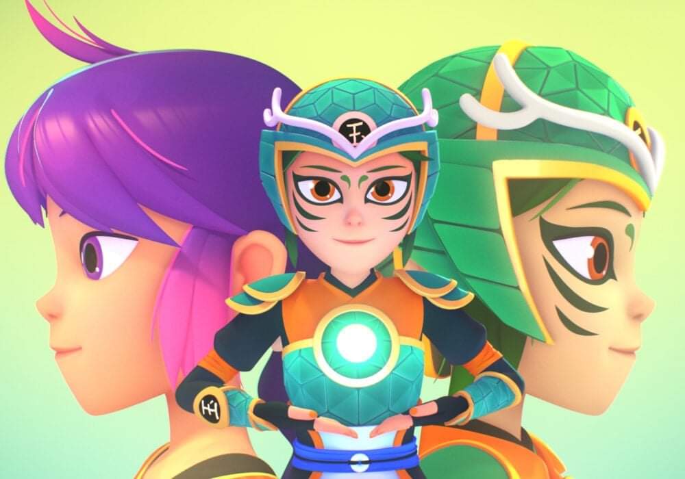NetworkPortugal's tweet photo. Lan Jun está de volta ao Cartoon Network! Segunda 29 de maio, prepare-se para novos episódios de 'Jade Armor' no Cartoon Network! https://t.co/CCQEGtkfec