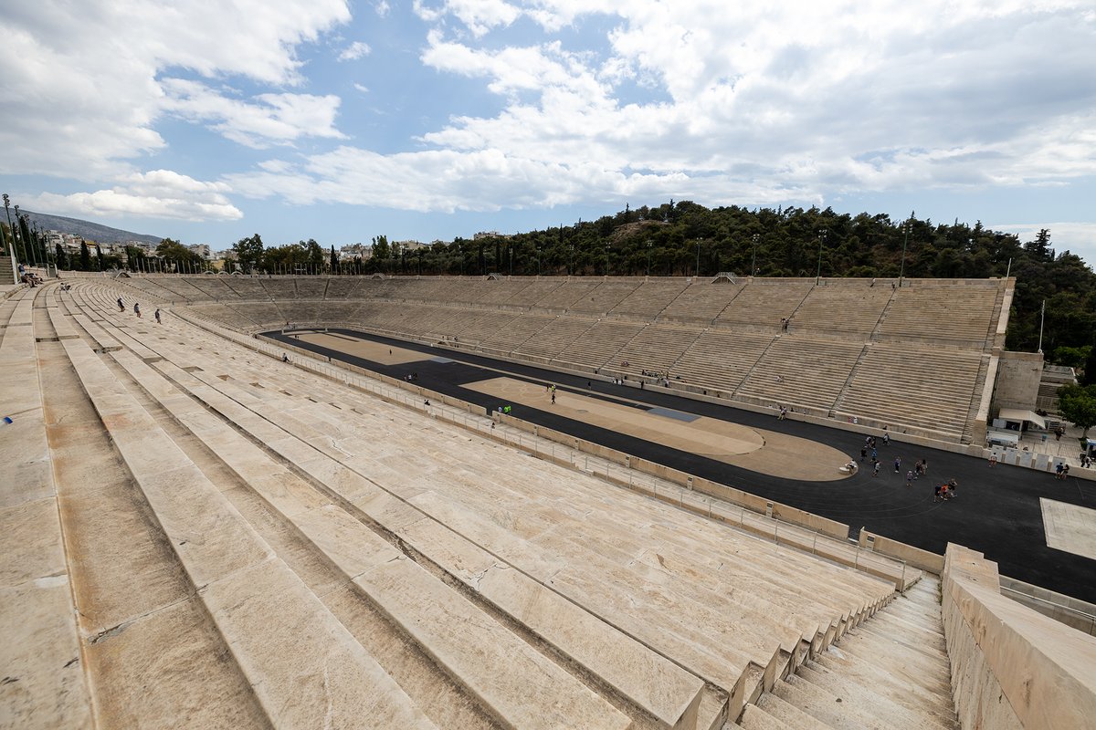 WTC2023's tweet photo. #WTC2023 | Symbolic Marathon
An unforgettable finale for WTC2023! We couldn't think of a better activity for the official closing of WTC2023 than a Symbolic Marathon at Panathenaic Stadium! Most of you were there, crossing the line of that course and WTC2023 too!

Thank you! https://t.co/8sQnMGO5fT