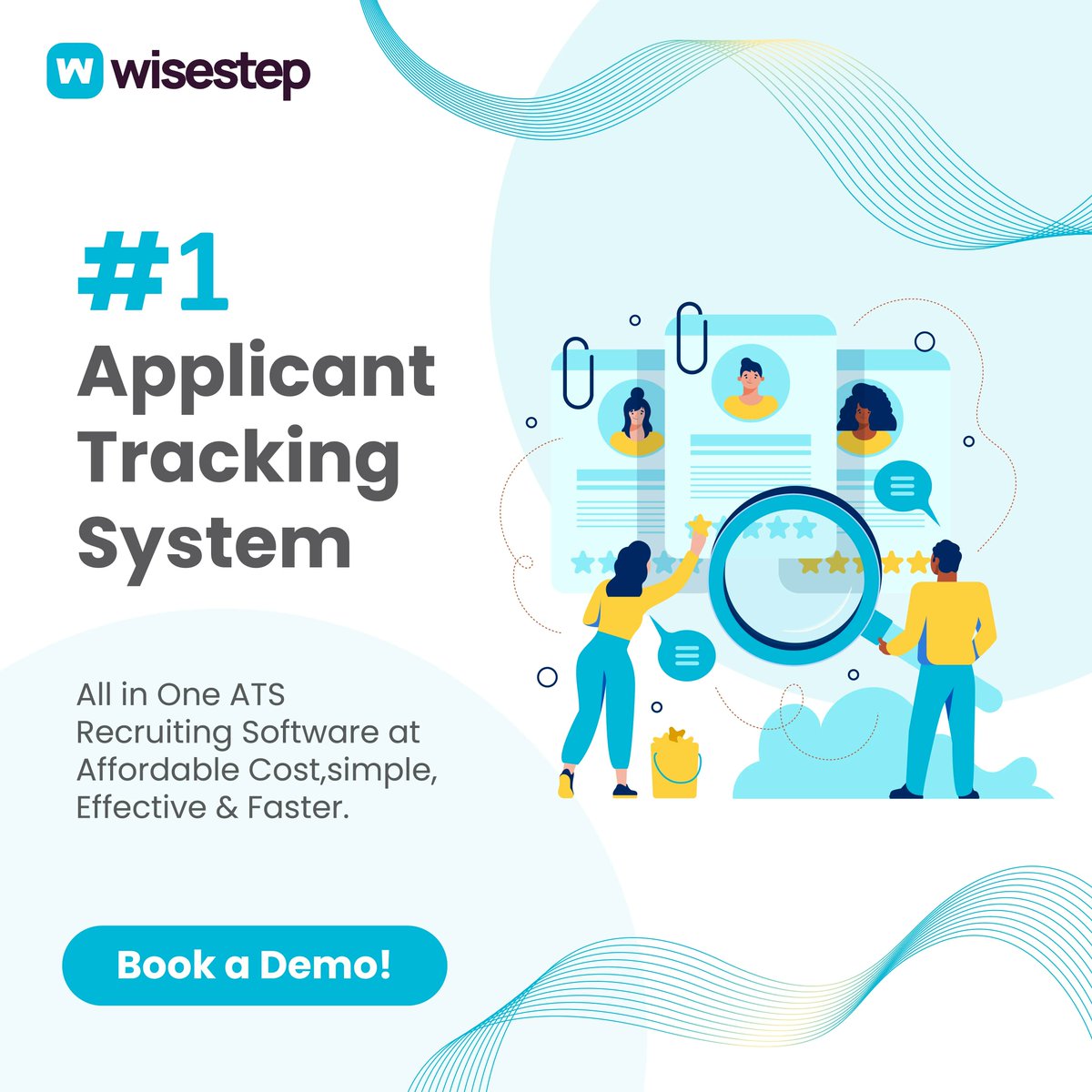 Worried about compliance and data security? Wisestep ATS ensures your hiring process aligns with privacy regulations and offers data protection measures

Book a demo now to know more about Wisestep

buff.ly/3SywYr8

#ATS  #datasecurity #WisestepATS #recruitment