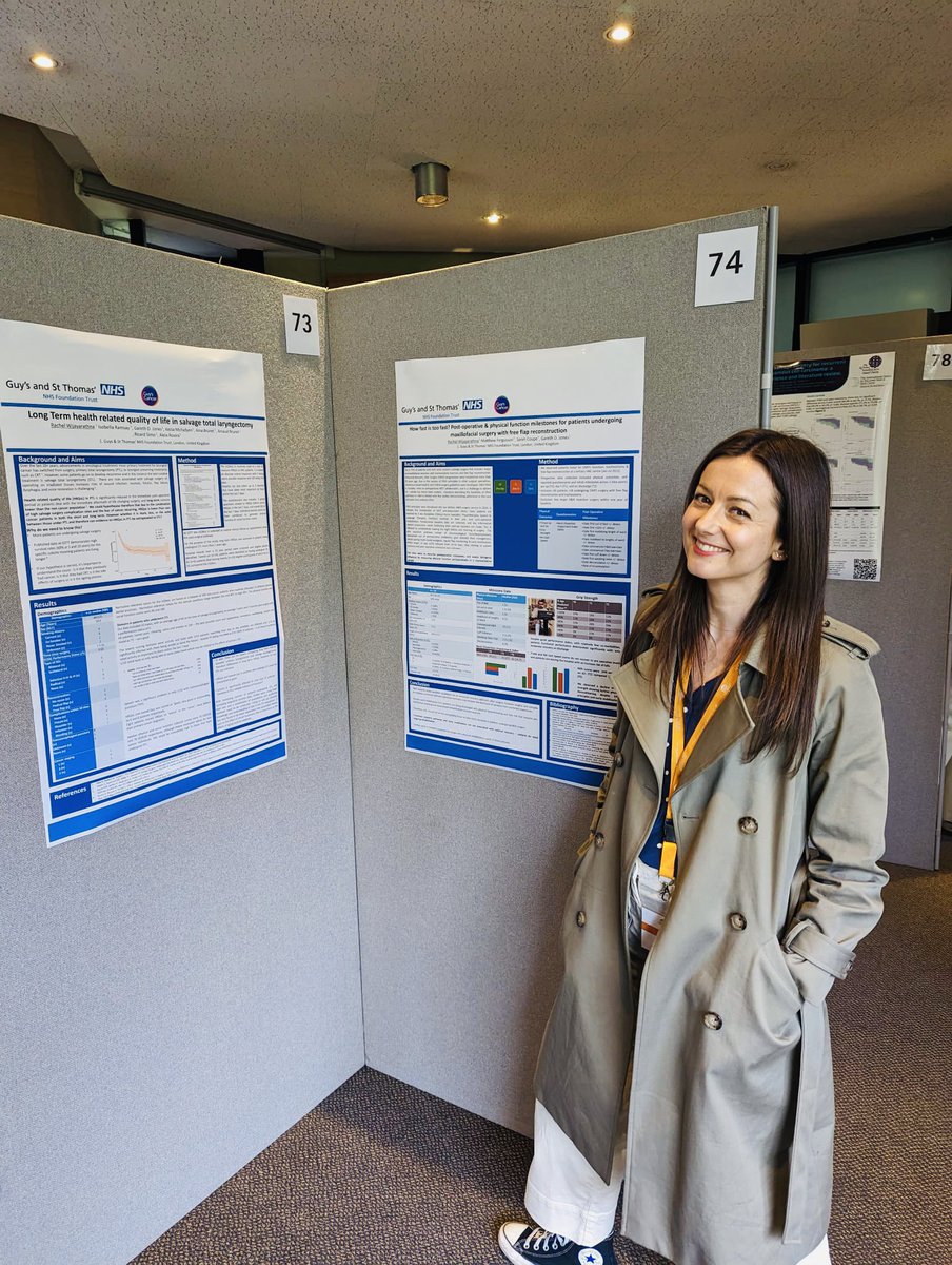 RachelSH's tweet image. Proud to be showcasing the work of the H&N physio team @GSTTnhs today @BAHNOOfficial