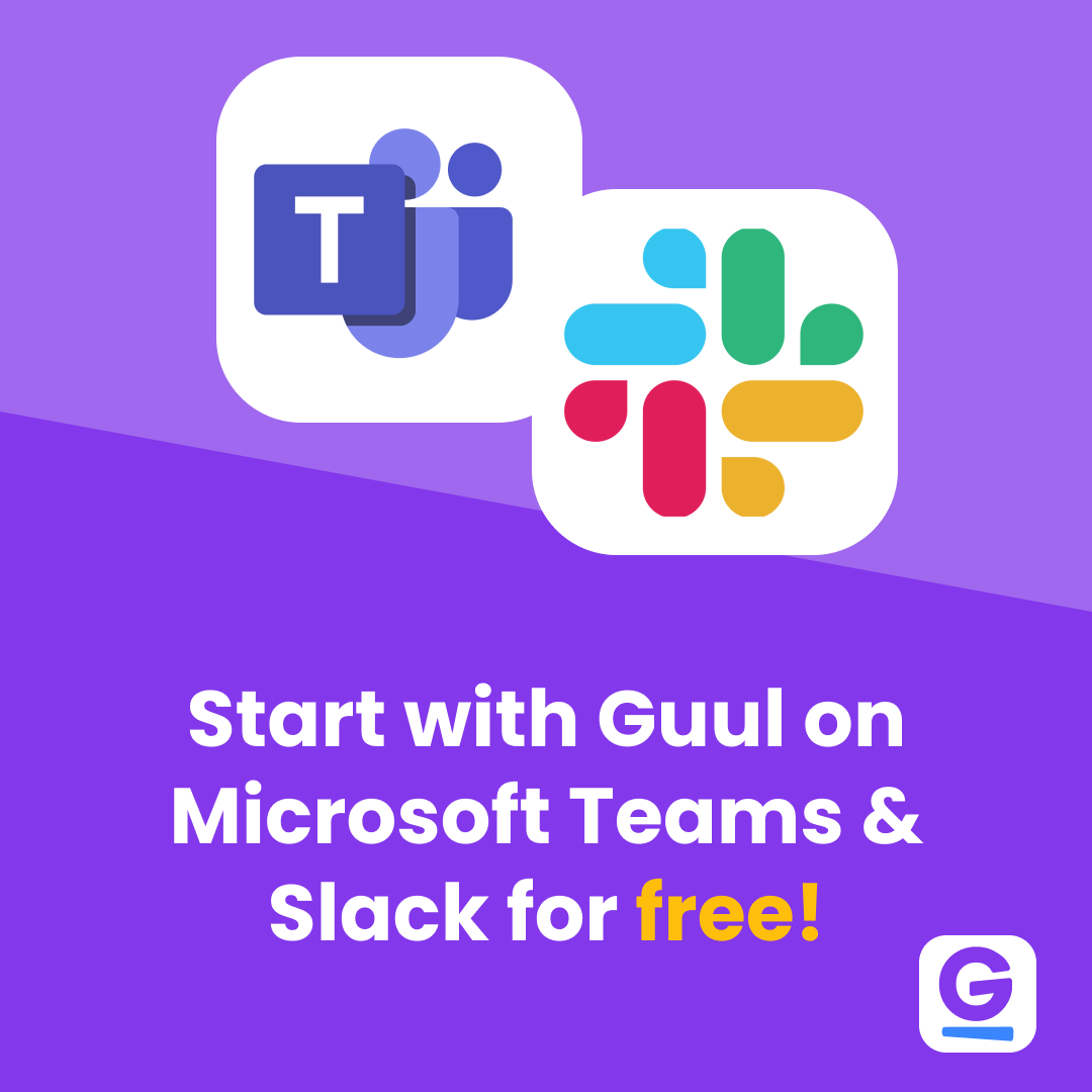 GuulGames's tweet photo. • Test your knowledge of words and vocabulary with word puzzles similar to Wordle.

Start with Guul on Microsoft Teams &amp; Slack for free!

Learn more &amp; try our games: https://t.co/RbrspW8eTZ

#teambuilding #remotework #futureofwork https://t.co/cxigEcTgN9