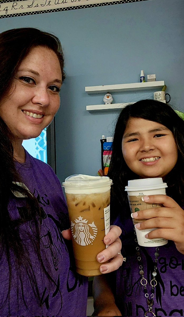 Ready for a fun day with my mini me! #kidstakeovertheday <a href="/WGESdragons/">Walnut Grove ES</a>