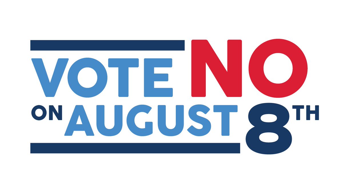 JustinMBibb's tweet image. I’m voting NO on State Issue 1 for 3 reasons:

1️⃣ It’s undemocratic, rushing through a major amendment in a low turnout August election.

2️⃣ It’s a blatant ploy to take away reproductive freedom this Fall. 

3️⃣ It ends majority rule as we know it. 

#VoteNoInAugust