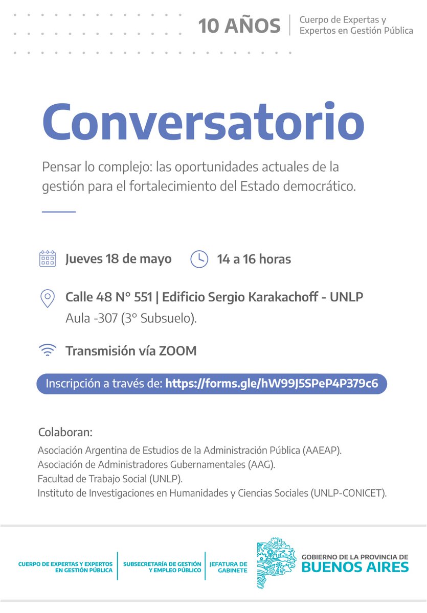 Mariel_Payo's tweet photo. Comparto instantaneas del Conversatorio "Pensar lo complejo: las oportunidades actuales de la gestión para el fortalecimiento del Estado democrático". Una excelente jornada de reflexión sobre los debates actuales para pensar el Estado en los 40 años de democracia @ExpertosBA https://t.co/gPLkqrR6sS