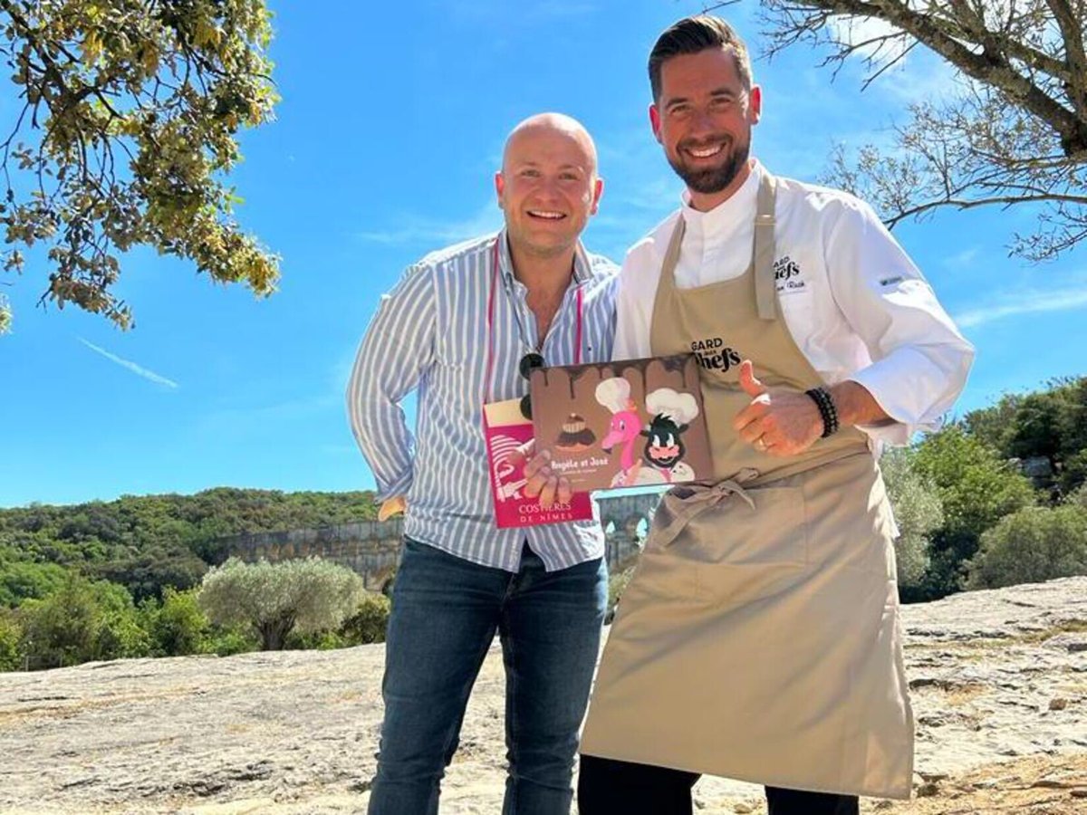 Gard : Un livre de pâtisseries élaborées par des chefs étoilés nîmois 📓 lereveildumidi.fr/culture-et-ter… in <a href="/LeReveilduMidi/">Le Réveil du Midi</a> #gastronomie