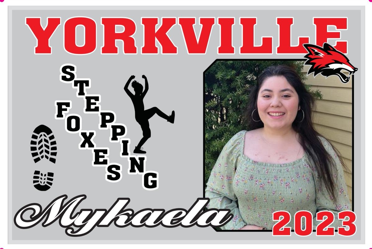 YorkvilleStep's tweet photo. Last senior spotlight goes out to Mykaela aka Myka. Our Care Bear and captain has been checking in on her team and making sure they know they are seen and loved. This Neima Nuevo Scholar has blossomed into a beautiful young woman with a great big ❤️. We will miss you. #ysf4life https://t.co/24v2JBBv4Z