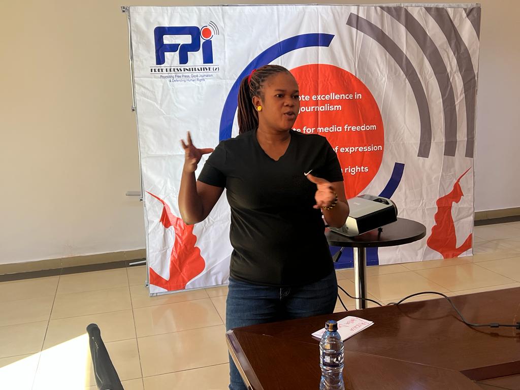 During the second day of media ethics training by the Free Press Initiative and WAN-I FRA in Ndola, Ruth Kamwi said Ethical reporters will go to greater length to cultivate and protect sources for the sake of preserving their access and integrity.