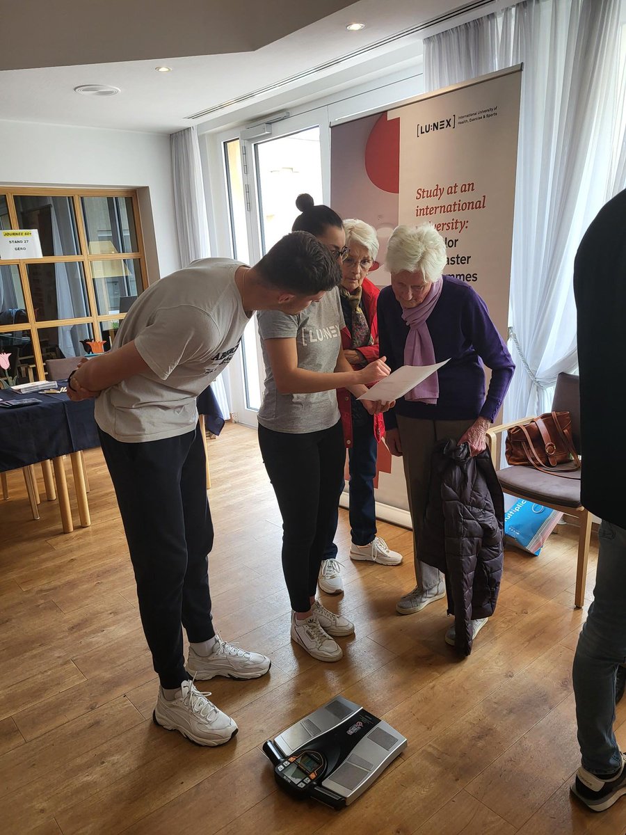 Official_LUNEX's tweet photo. 👵 We are thrilled to share the success of the Journée 60+, where LUNEX University actively participated in promoting self-care practices for elderly individuals within their homes. https://t.co/nO2Jfli6nj