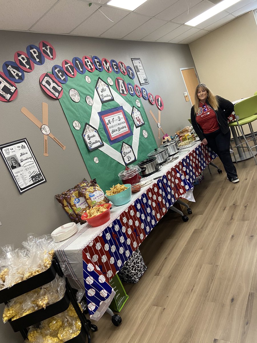 Kali Sosa, M. Ed. (@teachluvchi) on Twitter photo Happy Retirement <a href="/bballmom1717/">Adora Broadway</a>
❤️⚾️🏟️🧢❤️
<a href="/SwenkeCFISD/">SwenkeCFISD</a> <a href="/swenkenichols/">Michelle Nichols</a> <a href="/mrspless755/">Lindsey Pless</a> <a href="/mrsparrish3rd/">Mrs. Parrish's Class</a> Happy Retirement <a href="/bballmom1717/">Adora Broadway</a>
❤️⚾️🏟️🧢❤️
<a href="/SwenkeCFISD/">SwenkeCFISD</a> <a href="/swenkenichols/">Michelle Nichols</a> <a href="/mrspless755/">Lindsey Pless</a> <a href="/mrsparrish3rd/">Mrs. Parrish's Class</a>
