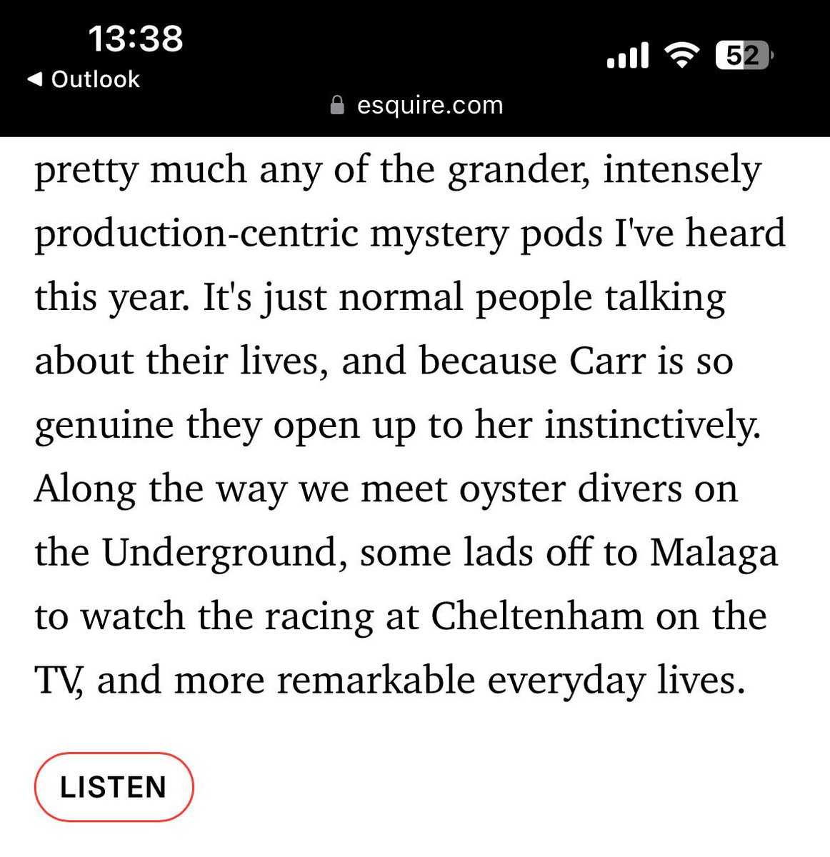 CatherineECarr's tweet photo. Woah there, @EsquireUK! That’s a Friday treat-and-a-half. 

Congrats to the team at @LoftusMedia et aussi moi*

(Begins bid to take podcast recording equipment and @AQuinnigan to Paris, for *werk*)

*yes, I’m obviously bilingual. 
“Ou allez vous?!” 😂😂

https://t.co/Saadxf4EWH https://t.co/QI2ElMHTHt