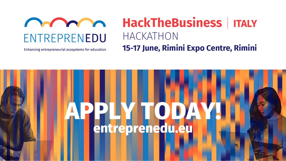 EBAN_org's tweet photo. ๐ข Join us at #HackTheBusiness in Rimini, Italy, June 15-17! ๐ Don't miss this opportunity for #individuals (18-40) & #startups (up to 1 year old) from #EU to gain business experience, network, and level up! ๐ฅณ Apply by June 9th! ๐ Register now: https://t.co/YogioWSidp https://t.co/88Lx5aKqGv
