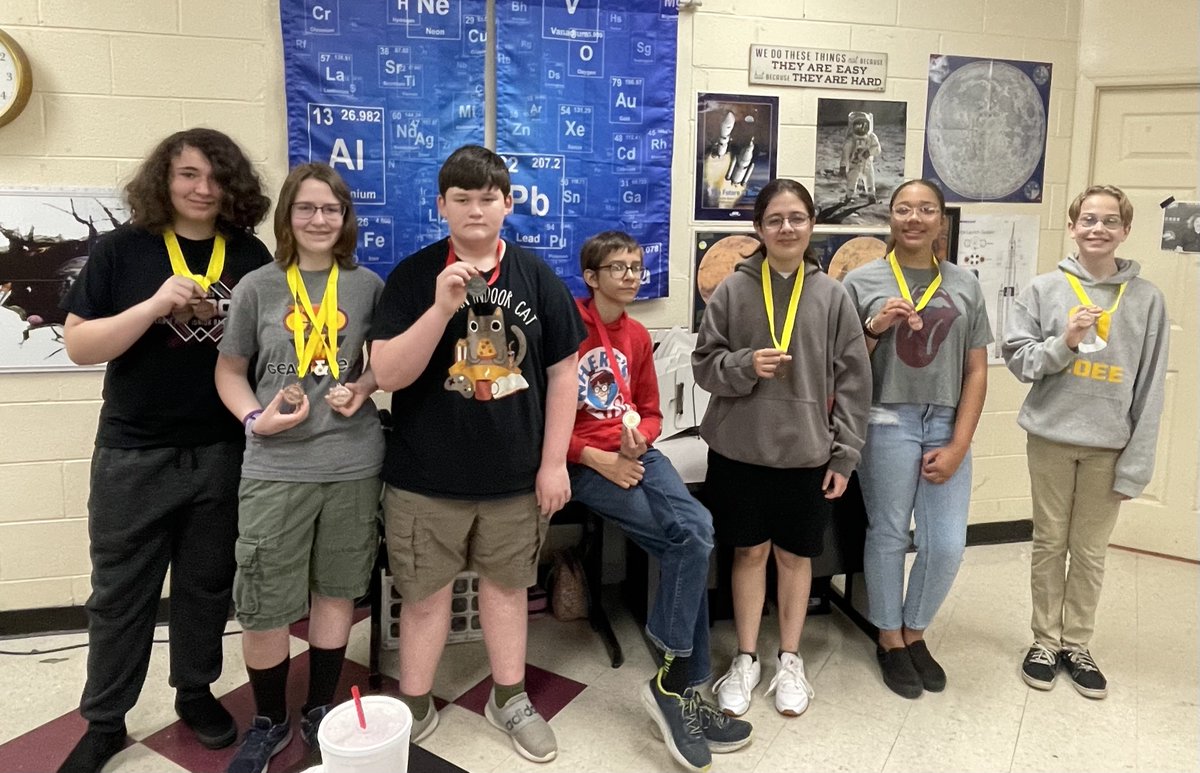 Congratulations to our Science Olympiad Winners! 🏆🤩 #LeadtheCharge