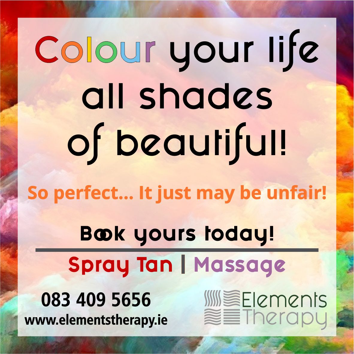 Jangy's tweet image. Get the perfect shade of tan that suits you and be perfectly beautiful! Book yours today! #colouryourlife #perfectshade #beautiful #perfect #spraytan