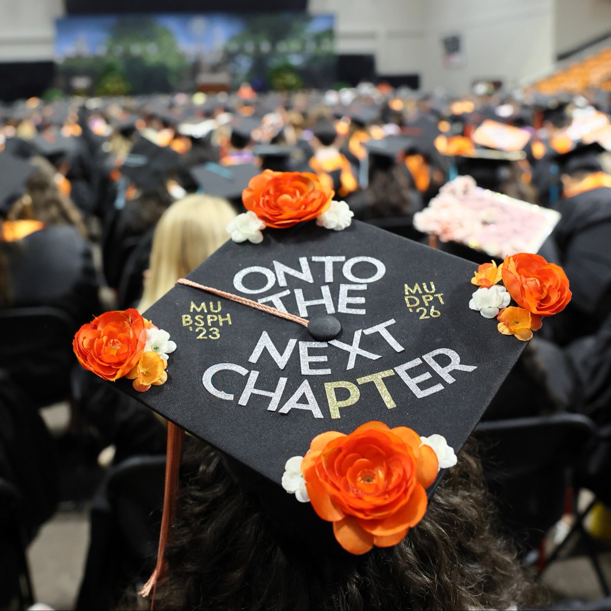 MercerYou's tweet photo. They understood the grad cap assignment ๐ ... #ClassOf2023 #Mercer2023 https://t.co/naECHQfOVM