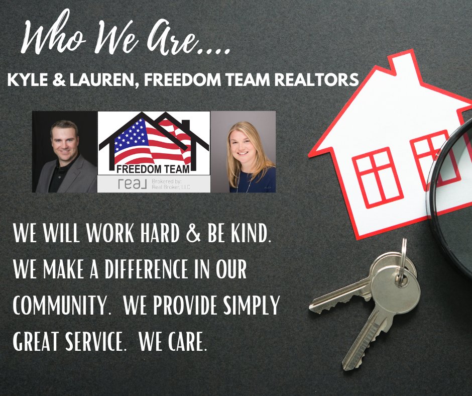 Our core values are to Work Hard, Be Kind, to Make a Difference, and to Provide Simply Great Service.

#joinfreedomteam #realbrokerllc #makeadifference #workhardbekind #northeastwisconsinrealestate #wisconsinrealestate #wisconsinrealtor #appletonrealestate #oshkoshrealestate