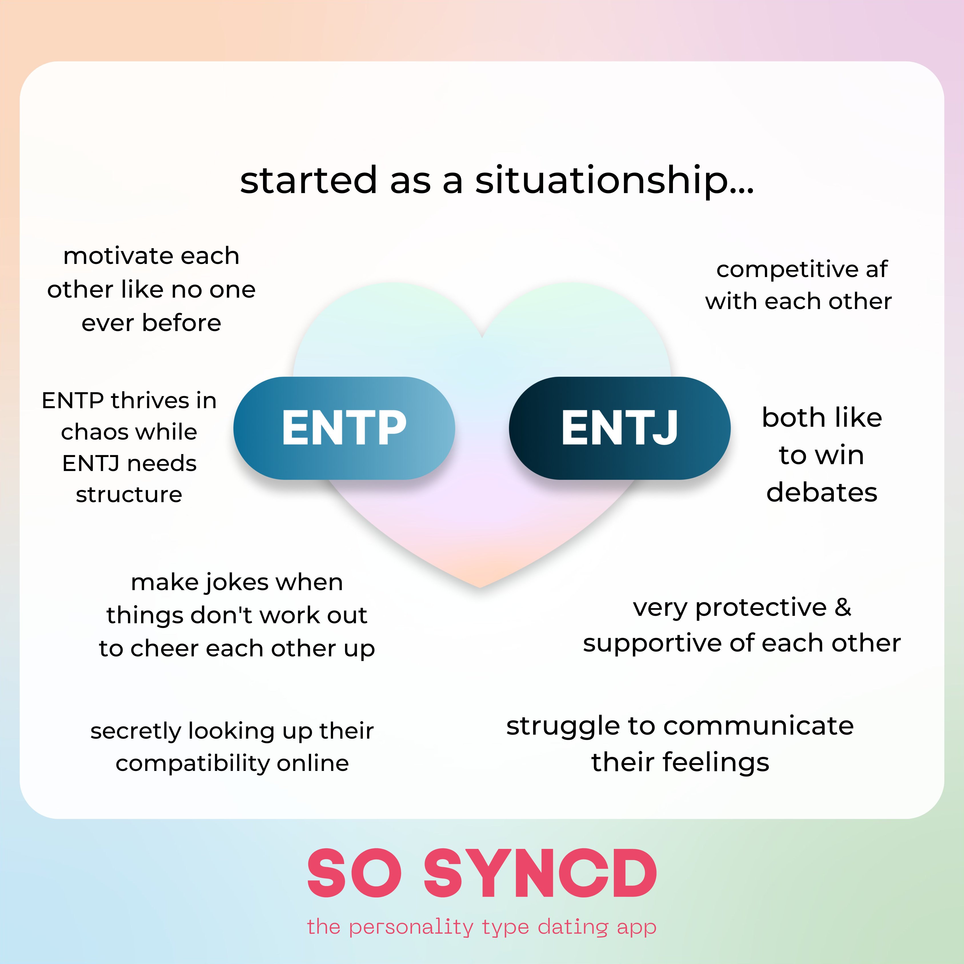 ENTP & INTJ Synergy and Why They Might Be Attracted to Each Other