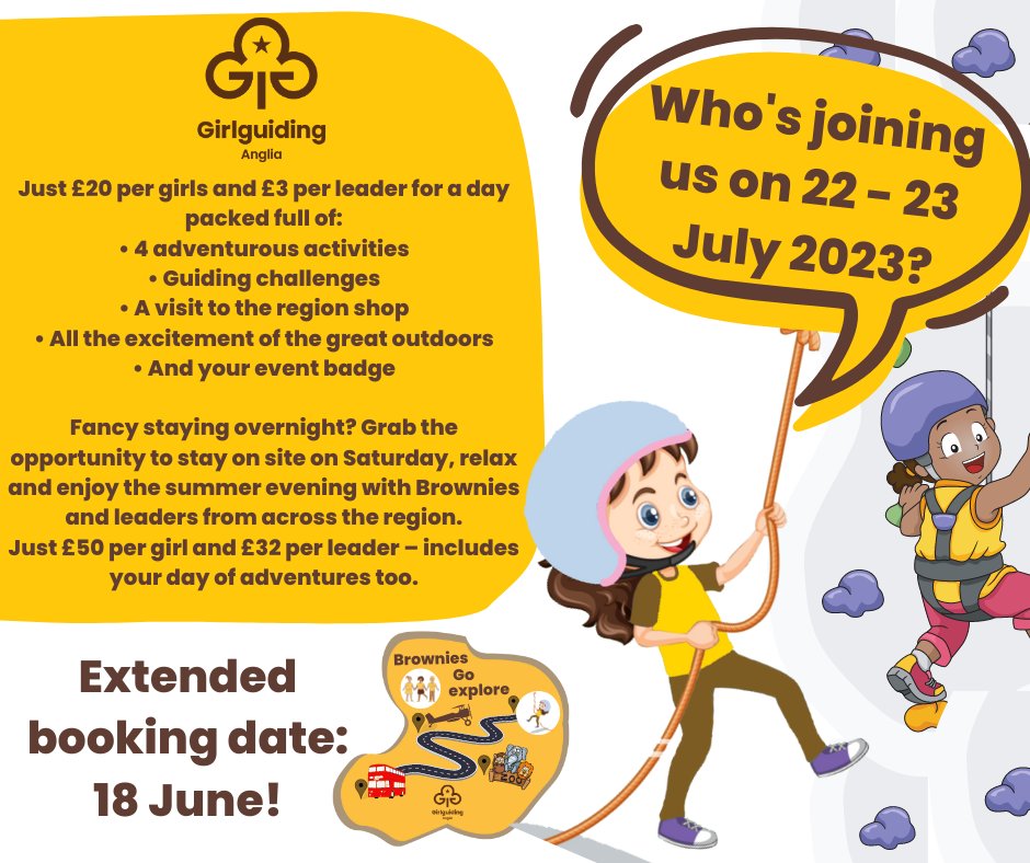 Girlguiding Anglia tweet media