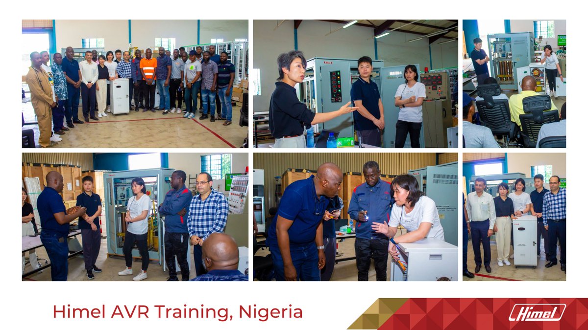 #Himel Automatic Voltage Regulator training in Lagos, #Nigeria