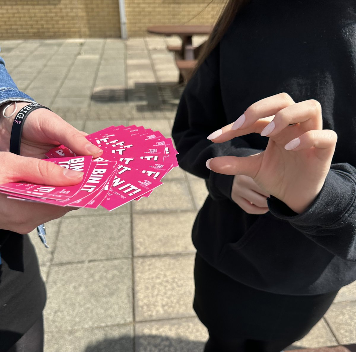 castlemilk_high's tweet photo. CHS 'Bin it to Win it' campaign continues to be a success in the school and the wider community. Big thanks to our senior Young Stem Leaders @YoungSTEMLeader @STEMLearningUK for their help and support ๐๐ผ๐๐ผ๐๐ผ #puttrashinitsplace #thereisnoplanetB https://t.co/Oqwvez9wMy