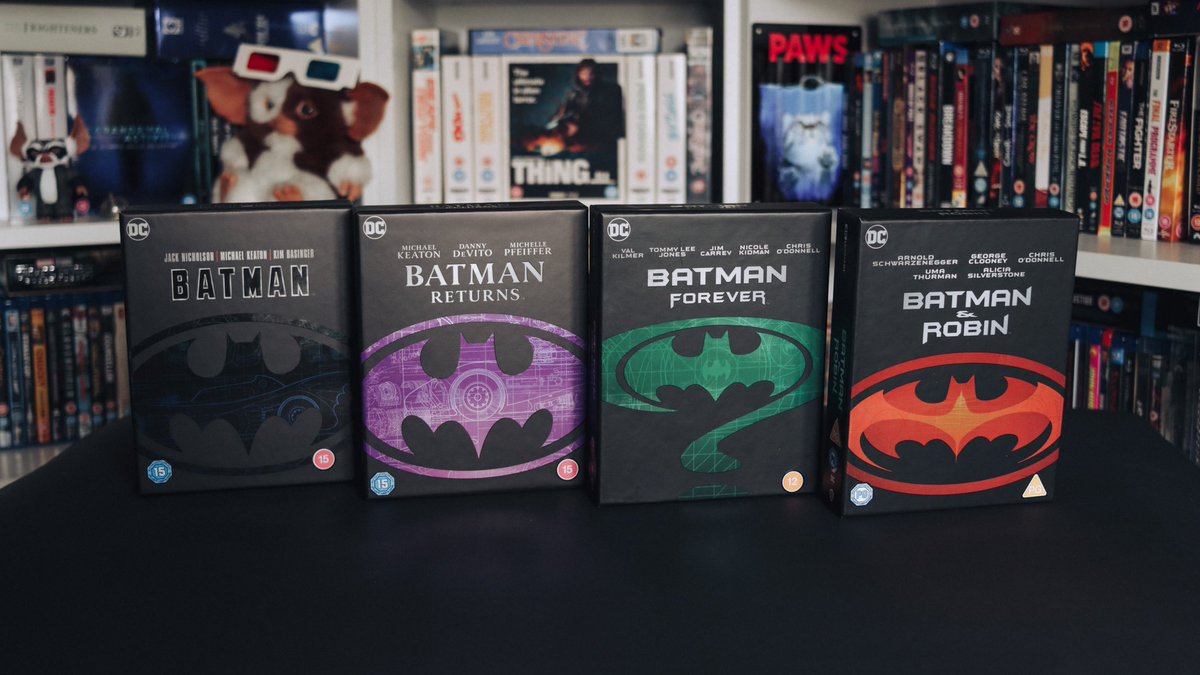 I love sets from @WBHomeEnt @WarnerBrosIRL @WarnerBrosUK 

#batman #batmanreturns #batmanforever #batmanandrobin #PhysicalMedia #4kultrahd #4kuhdcollector #4kcollector #4kultrahdcollection