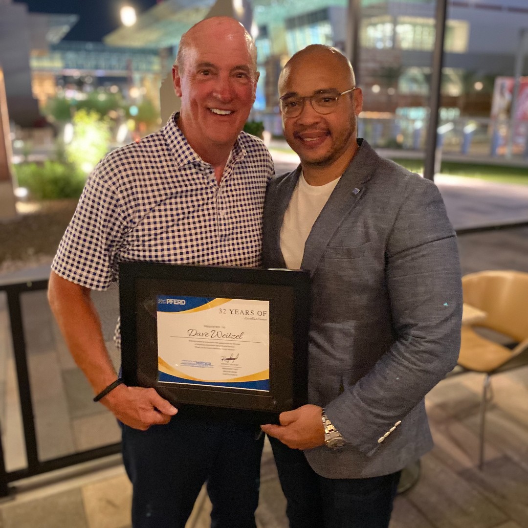 PFERD_NA's tweet photo. We want to recognize Dave Weitzel for his 32 years of service to PFERD. A huge thank you for your hard work and dedication to this company!  #trustblue

Congratulations on an outstanding career; we wish you the best for your #retirement🎉 https://t.co/ZFbIXZf63x