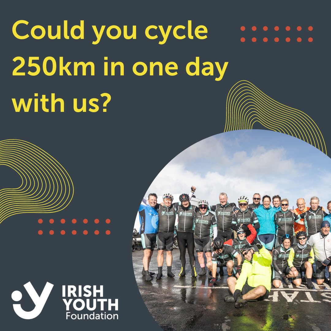 Ready for an epic cycling challenge? Join us on September 16th for the Equinox Charity Cycle in Dublin! Pedal 250km in a day, dipping your wheels in the Irish Sea at sunrise and the North Atlantic at sunset. Click below to learn more and sign up today! equinoxcycle.com