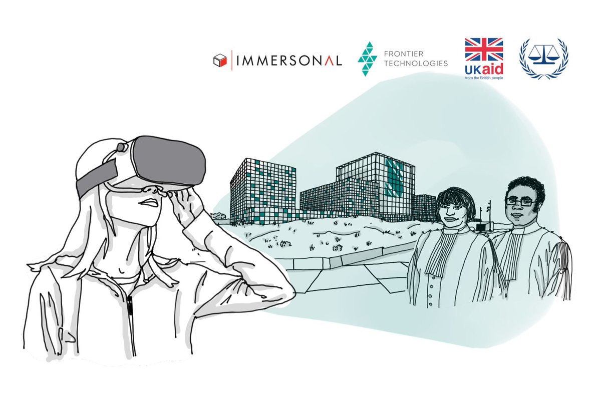 tariqahmadbt's tweet photo. Delighted that @Immersonal_XR will work with #PSVI @end_svc @intlcrimcourt @frontiertechhub to create and pilot a new child-sensitive #VirtualReality product to improve CRSV survivors’ interaction with the ICC, an example of #UKInnovation and support #forsurvivorswithsurvivors https://t.co/vPQaro4EyQ