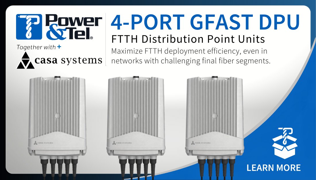 Power & Tel on Twitter "4Port Gfast DPUs from Casa_Systems are designed to help operators
