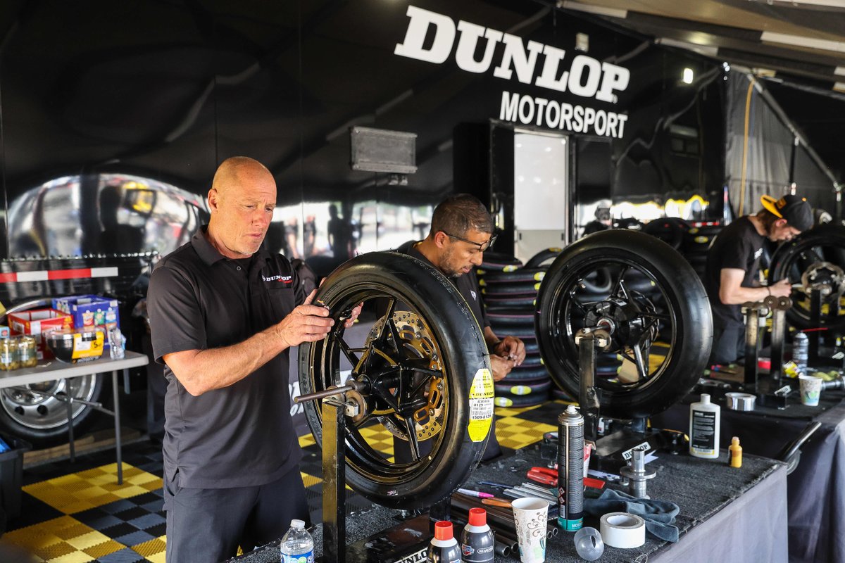 Already busy here at @barbermotorpark as the @MotoAmerica racers get ready to hit the track!

#RideDunlop #RaceDunlop #MotoAmerica #OfficialTire #Barber #BarberMotorPark #Motorcycle #Racing