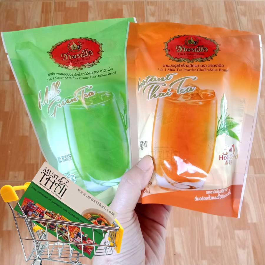 MustThaigrocery's tweet image. #instanttea #greenmilktea VS #milktea #thaitea of #ChaTraMue #chatramue Brand. Enjoy the #realtaste😋Can be made either hot or cold. Instantly make yourself a #deliciously #creamy cup of Thai #tea #thaiproducts #mustthai #groceryonline #thaigrocery🛒

mustthai.com/product-tag/ch…