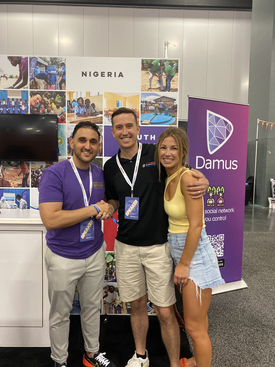 Becca_Bratcher_'s tweet photo. Glad we got to say hi to Yusuf! Couldn’t be a bigger fan of what @builtwithbtc is doing all over Africa! https://t.co/oneA4T1vMm