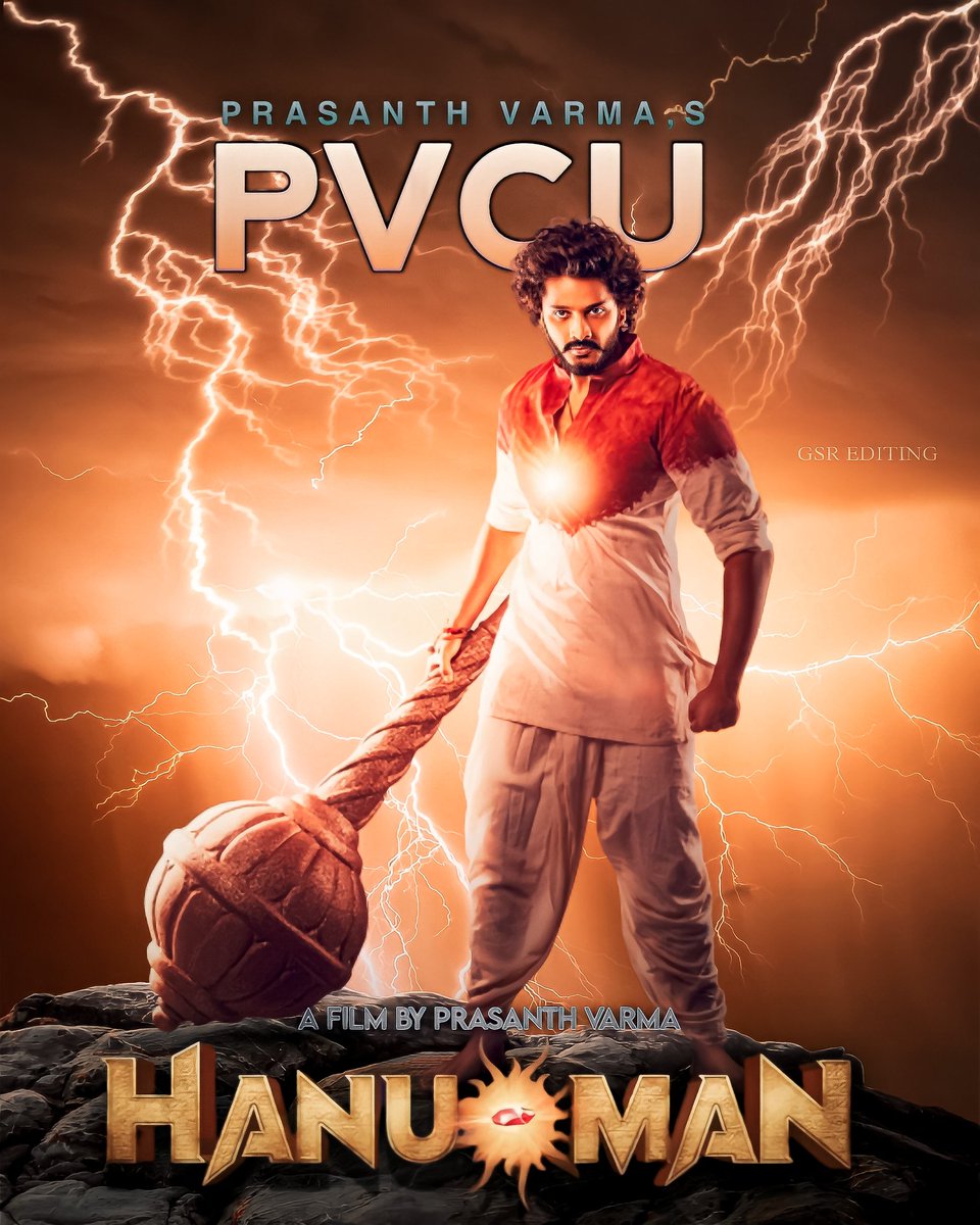 it Took Me 5 hours to Make i Hope you like it. #HanuMan ⚡🔥
@PrasanthVarma @tejasajja123 @Primeshowtweets