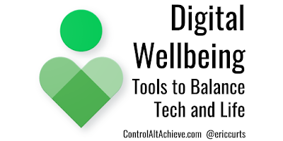 Digital Wellbeing - Tools to Balance Tech and Life controlaltachieve.com/2019/07/digita… #GSuiteEDU
#ControlAltAchieve