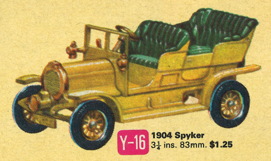 Classic #Matchbox time...1967 Y-16 1904 Spyker