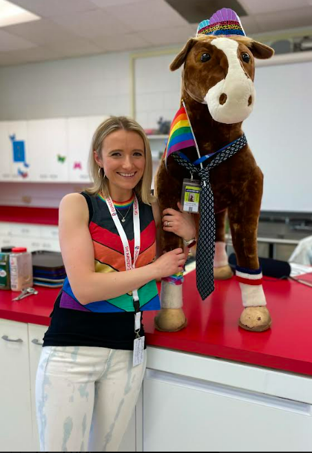 Ready to vote in our final COTW contest of the 22-23 school year? Who do you think has the most spirit?

Option 1: Señor Leary 
Option 2: The Peer Mentors
Option 3: Ms. Siebold

Poll closes on Tuesday, 5/23! (See next tweet to vote).