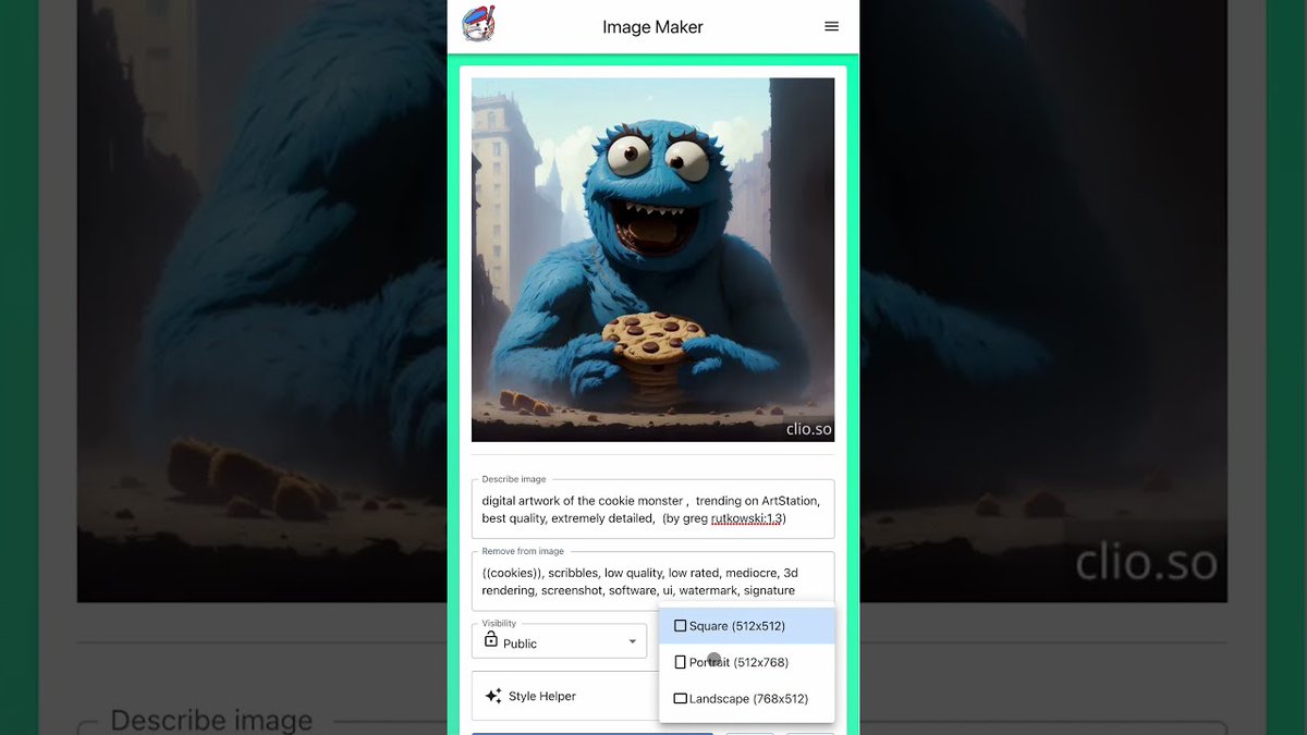 clioai's tweet image. Clio Image Maker 2.0 is here! 👉 youtube.com/watch?v=BZVtYh… #clioai #stablediffusion #dalle2