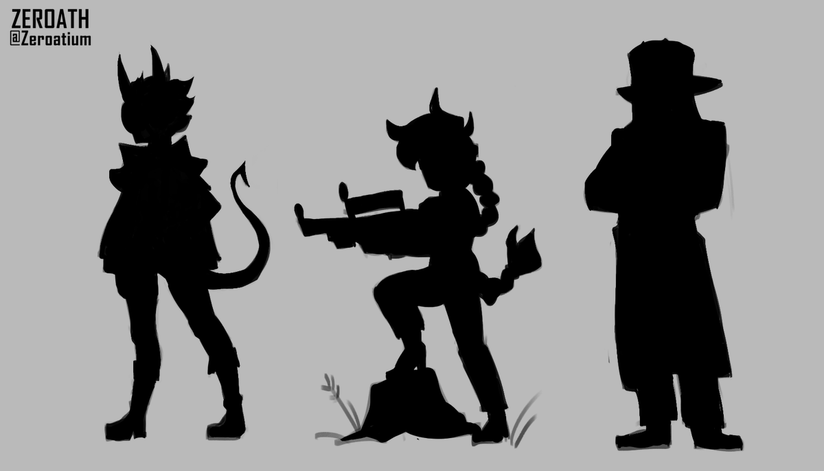 Zeroatium's tweet photo. Making silhouette is kinda fun
#arttwt #art #study https://t.co/SNs02pLzln